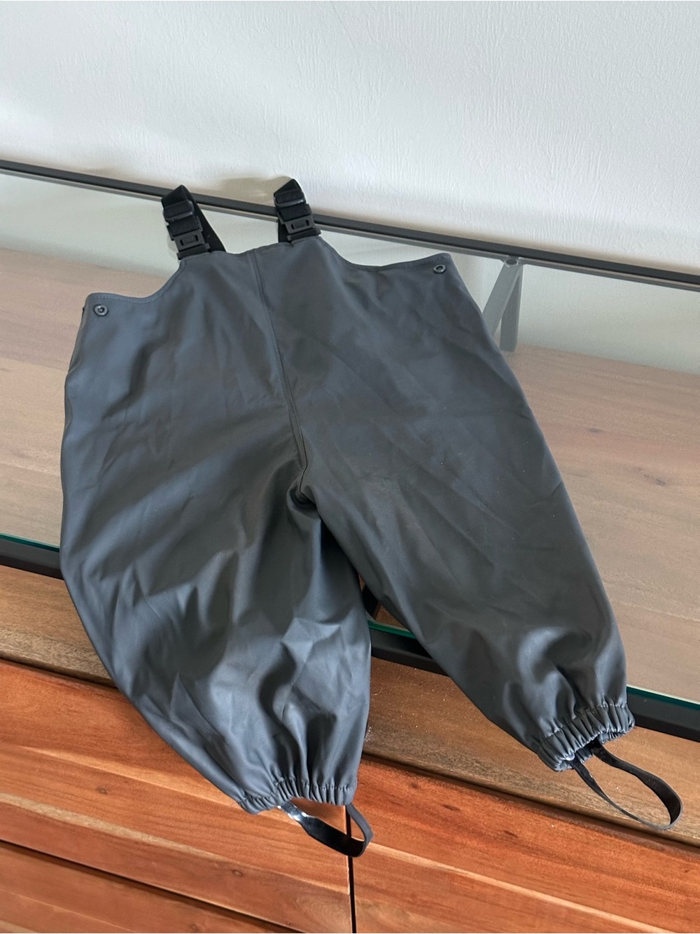 Wheat Danish Design Rainwear Charlo Overalls — Ink Waterproof